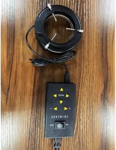 144pcs LEDs 6000K Microscope Ring Light +Power Adaptor for Stereo Microscope(YK-B144T)