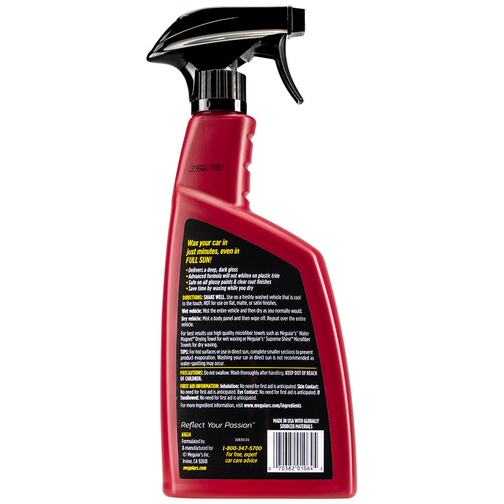 Meguiar's Quik Wax, A1624 - 24 oz.