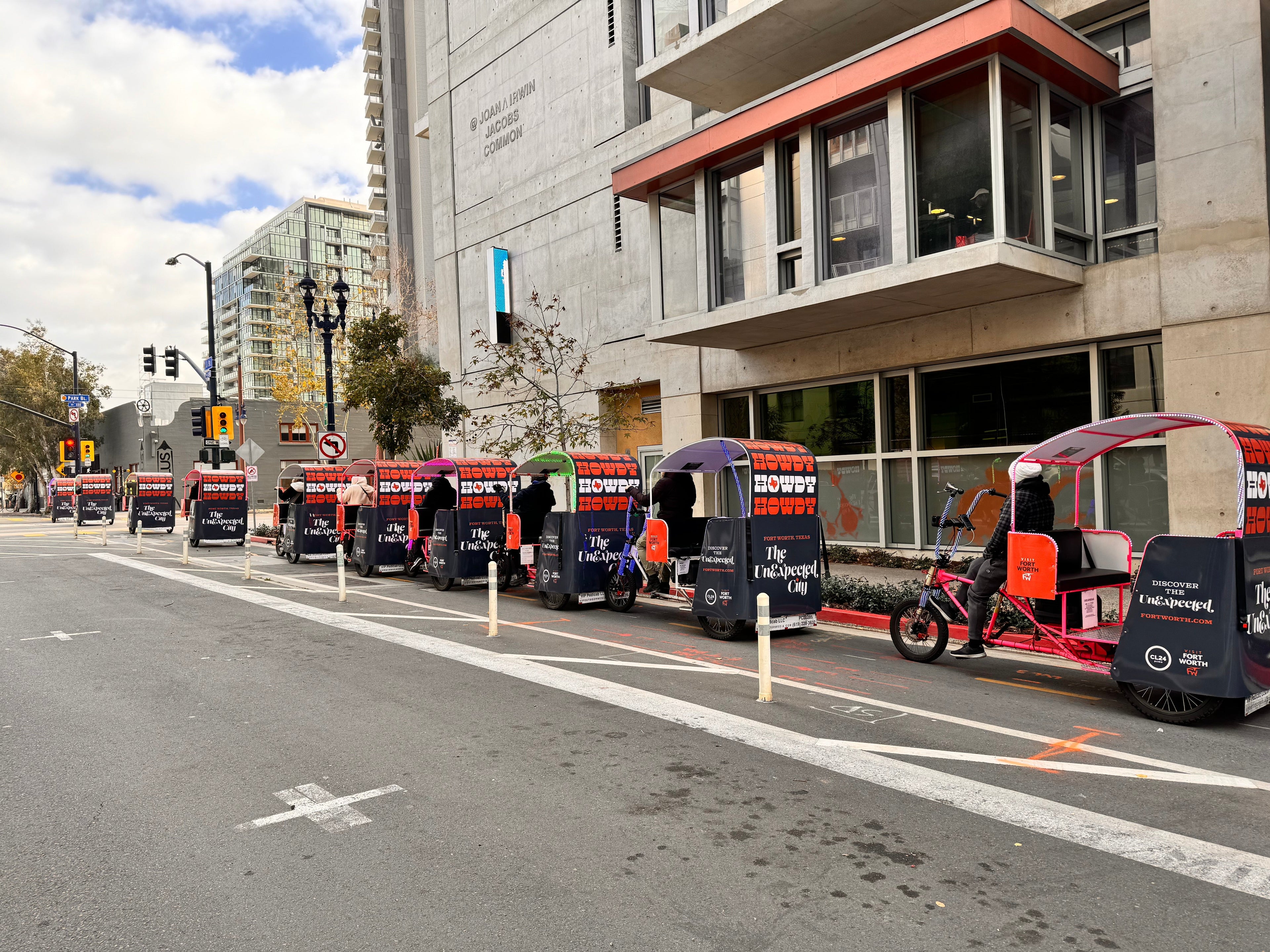Electric Six-Seater Pedicab -Class 2 E-Bike