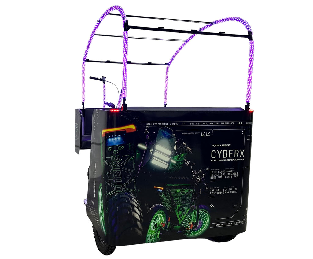 Electric Six-Seater Pedicab -Class 2 E-Bike