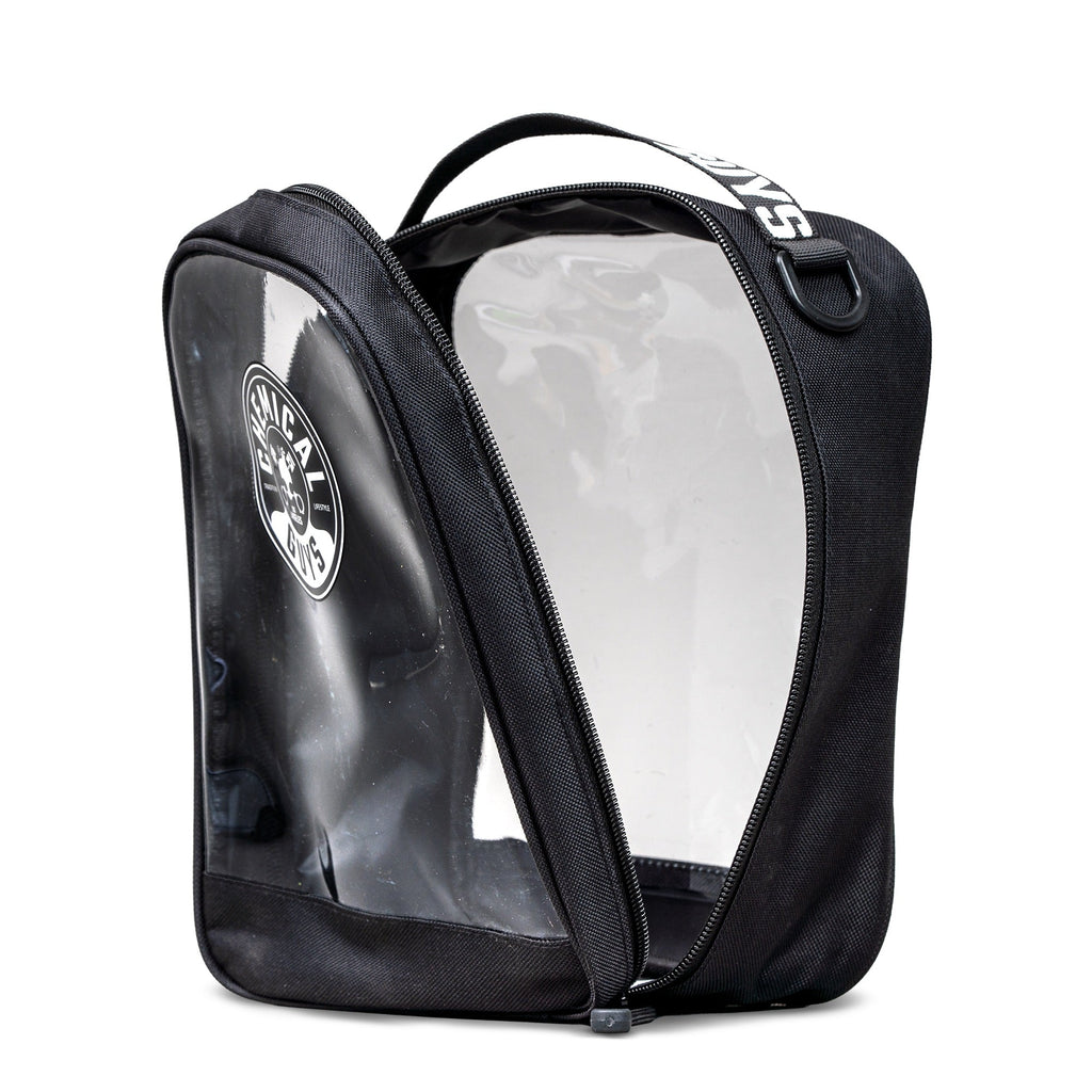 Clear Carry Zippered Storage Bag