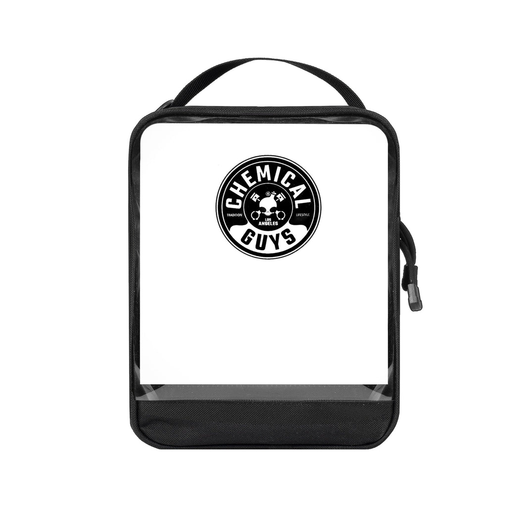 Clear Carry Zippered Storage Bag