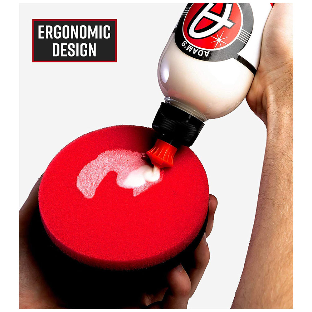 Adam's Hex-Grip Wax & Glaze Applicator - Red
