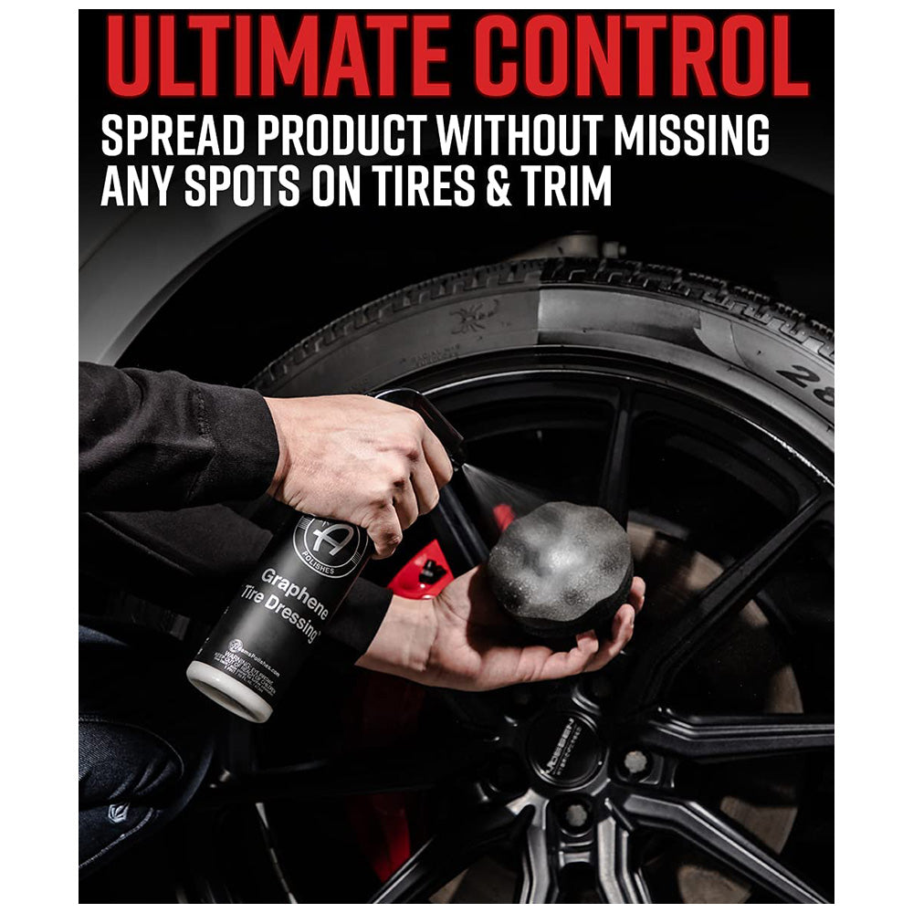 Adam's Hex-Grip Tire Dressing Applicator - Black