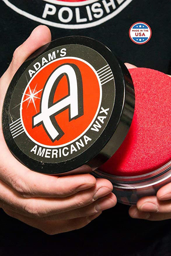 Adam's Americana Premium Carnauba Paste Car Wax - 6 oz.