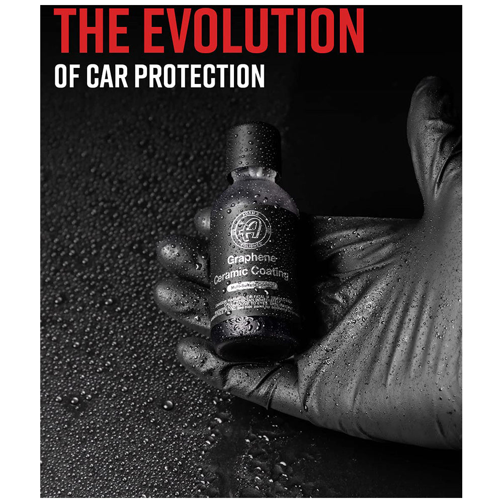 Adam's Graphene Ceramic Coating - Kit with Light