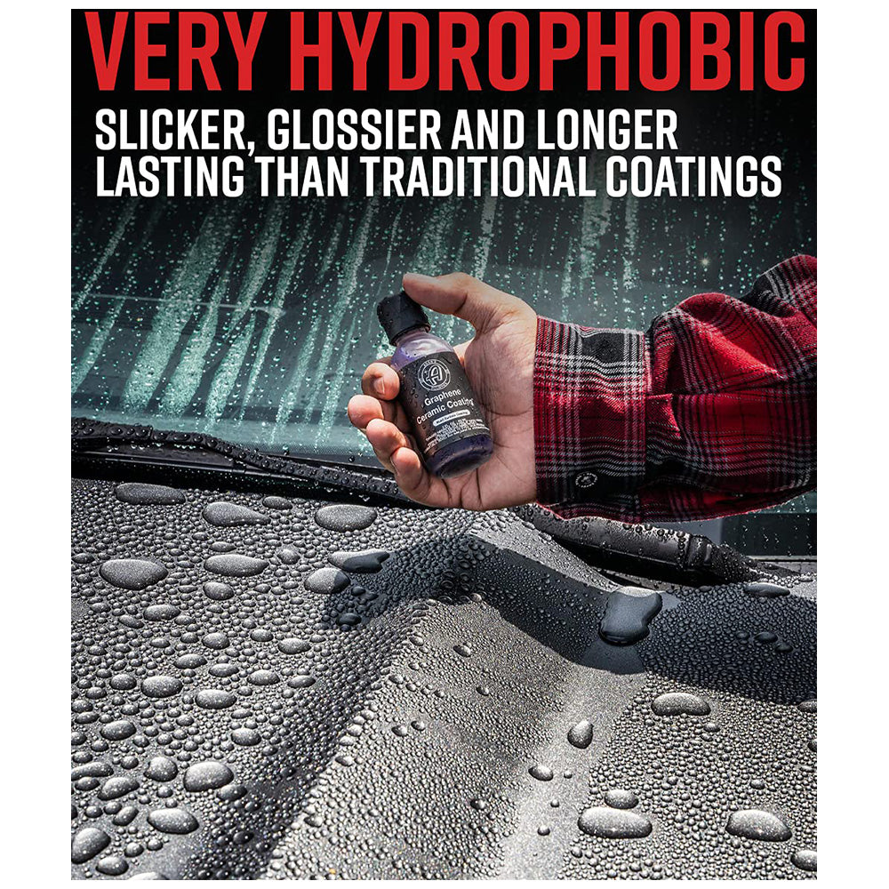 Adam's Graphene Ceramic Coating - Kit with Light