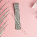 Single Czech Glass Cuticle Pusher