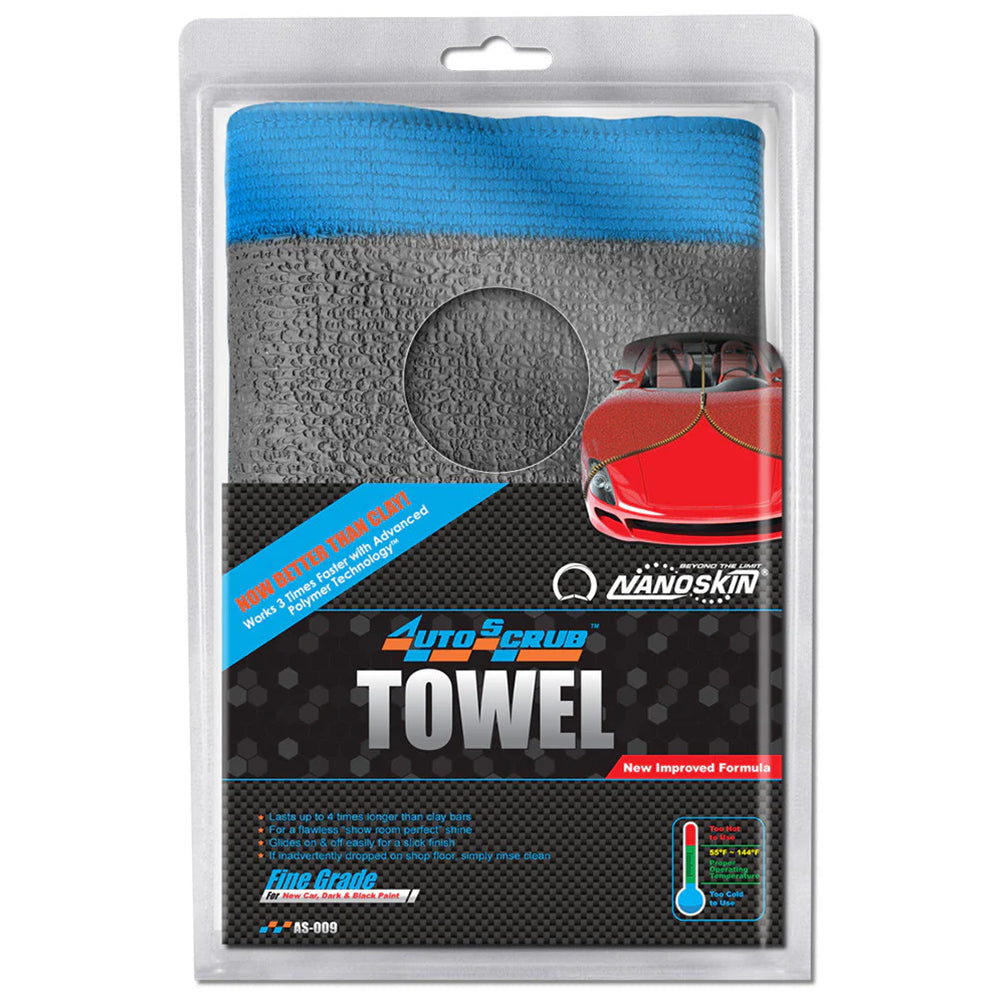 Nanoskin Autoscrub Towel - Fine Grade, Blue