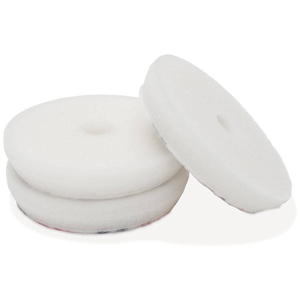 Griot's Garage BOSS Foam Fast Correcting Pads - 3", White (3 pack)