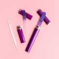 3-Piece Czech Glass Manicure Set in Violet
