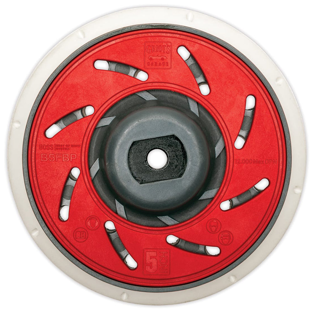 Griot's Garage BOSS Fanned Orbital Backing Plate - 5"