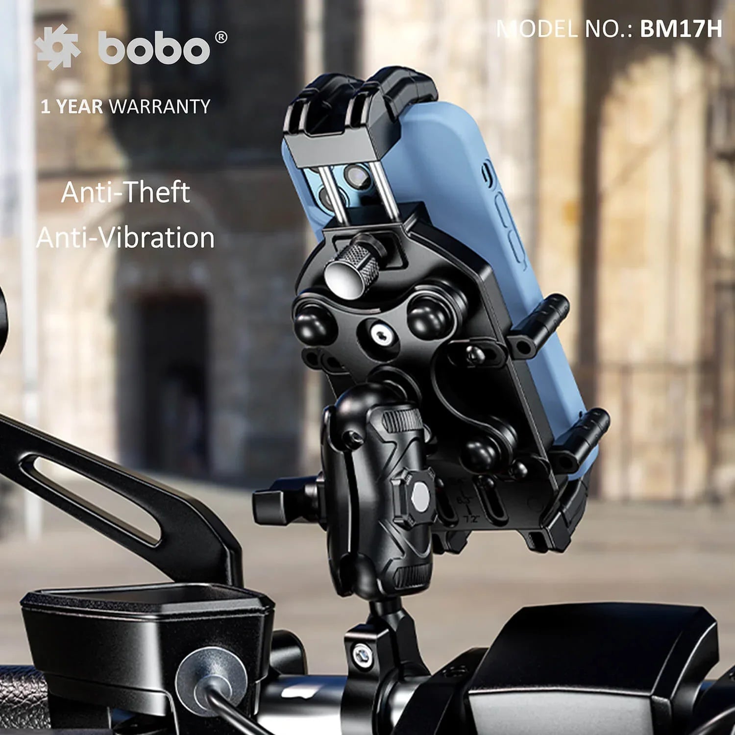 BOBO BM17H/M PRO Anti-Vibration Phone Holder