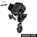 BOBO BM22H/M PRO Anti-Theft Phone Holder with Anti-Vibration and Quick Release