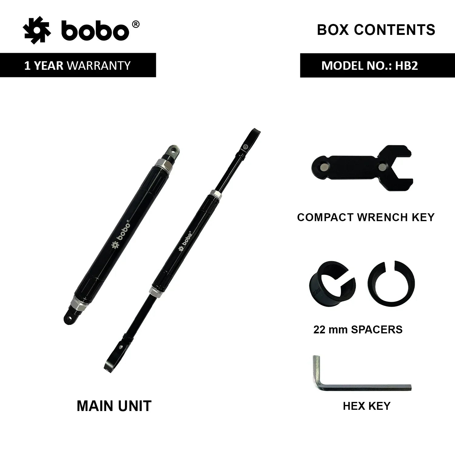 BOBO HB2 Handlebar Rod