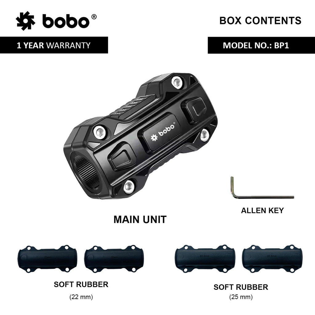 BOBO BP1 Bike Frame Protector with Rubber Pads