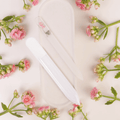 Breast Cancer Awareness Czech Glass Nail File - For Charity