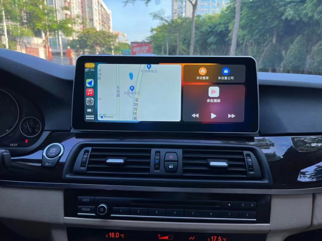 12.3 Inch 5 Series F10 F11 2010-2016 BMW Android Screen | Wireless Carplay | Android Auto 1920*720