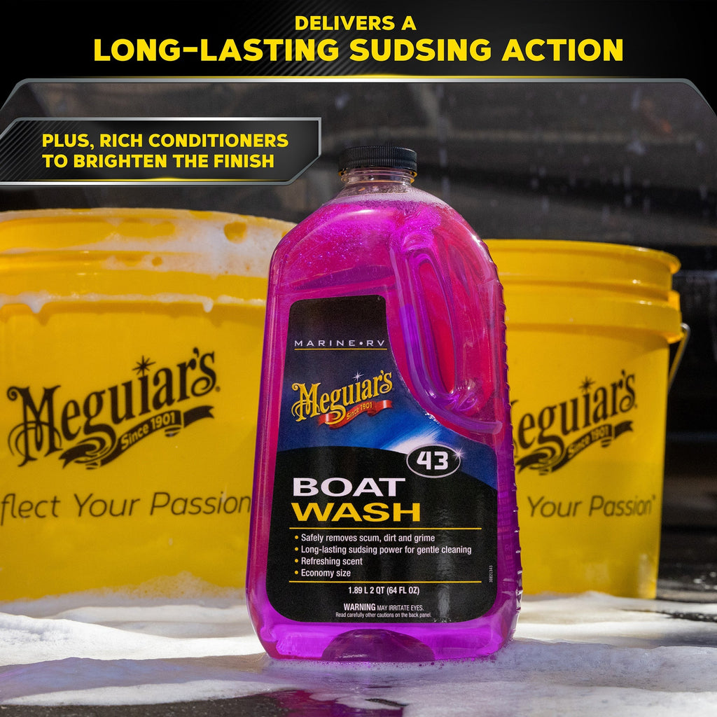 Meguiar's Marine/RV Wash #43, M4364 - 64 oz.