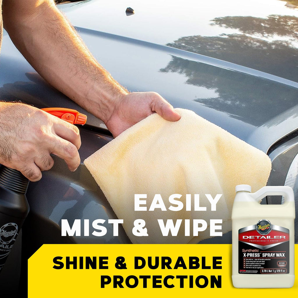 Meguiar's Synthetic X-Press Spray Wax, D15601 - 1 gal.