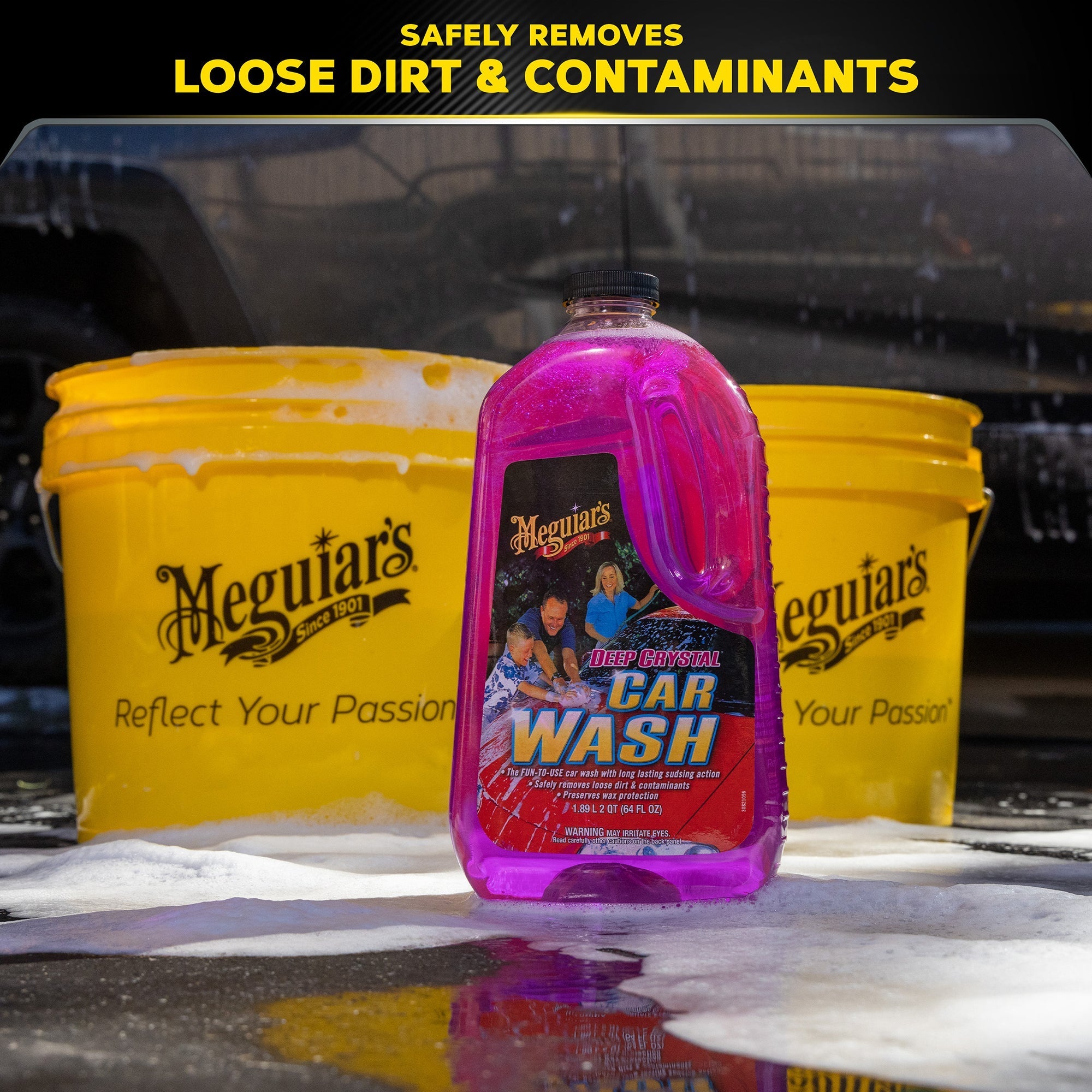 Meguiar's Deep Crystal Car Wash, G10464 - 64 oz.