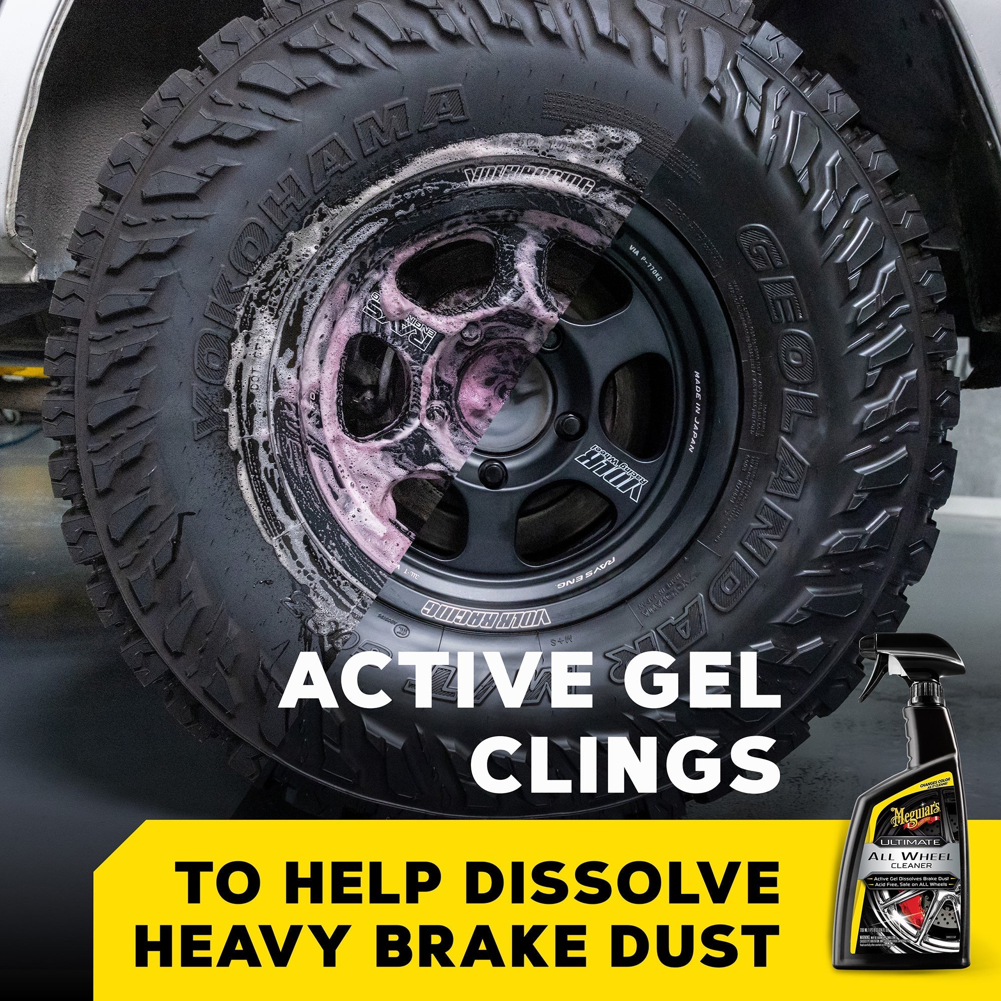 Meguiar's Ultimate All Wheel Cleaner, G180124 - 24 oz.