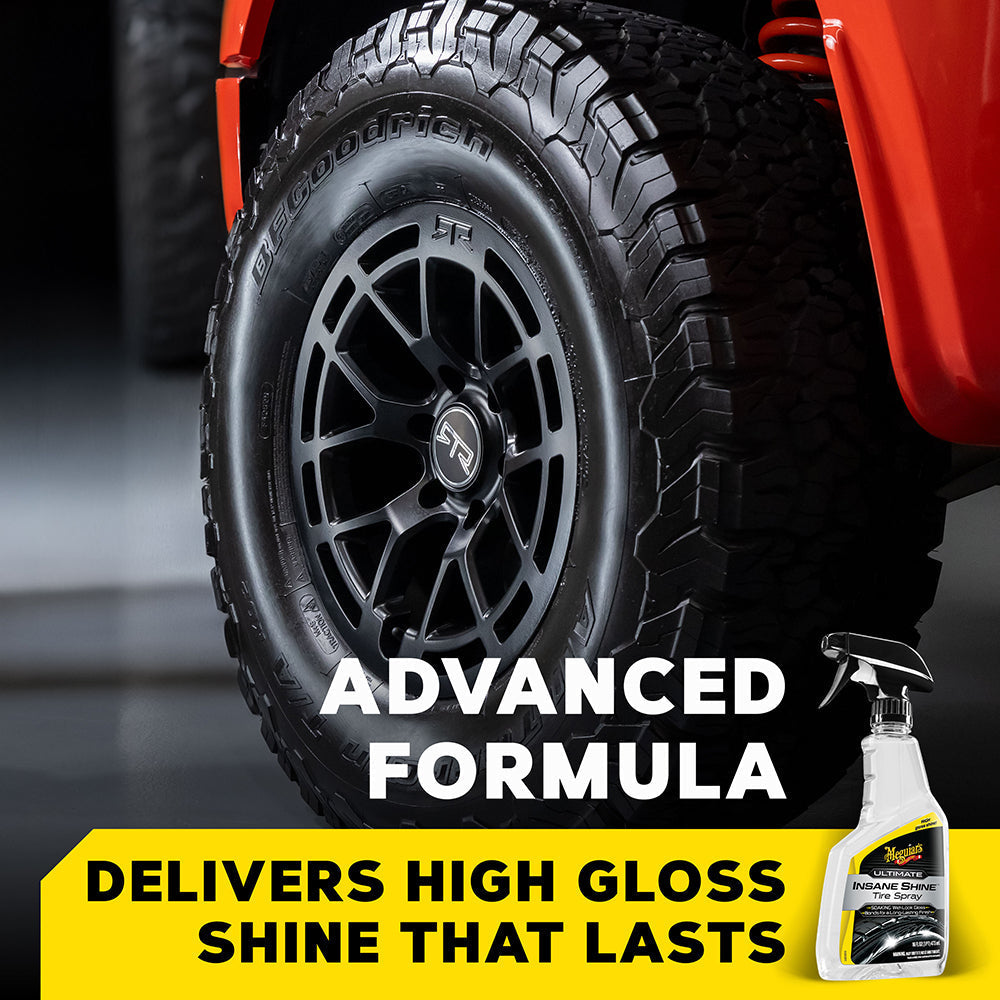 Meguiar's Ultimate Insane Shine Tire Spray, G250816 - 16 oz.