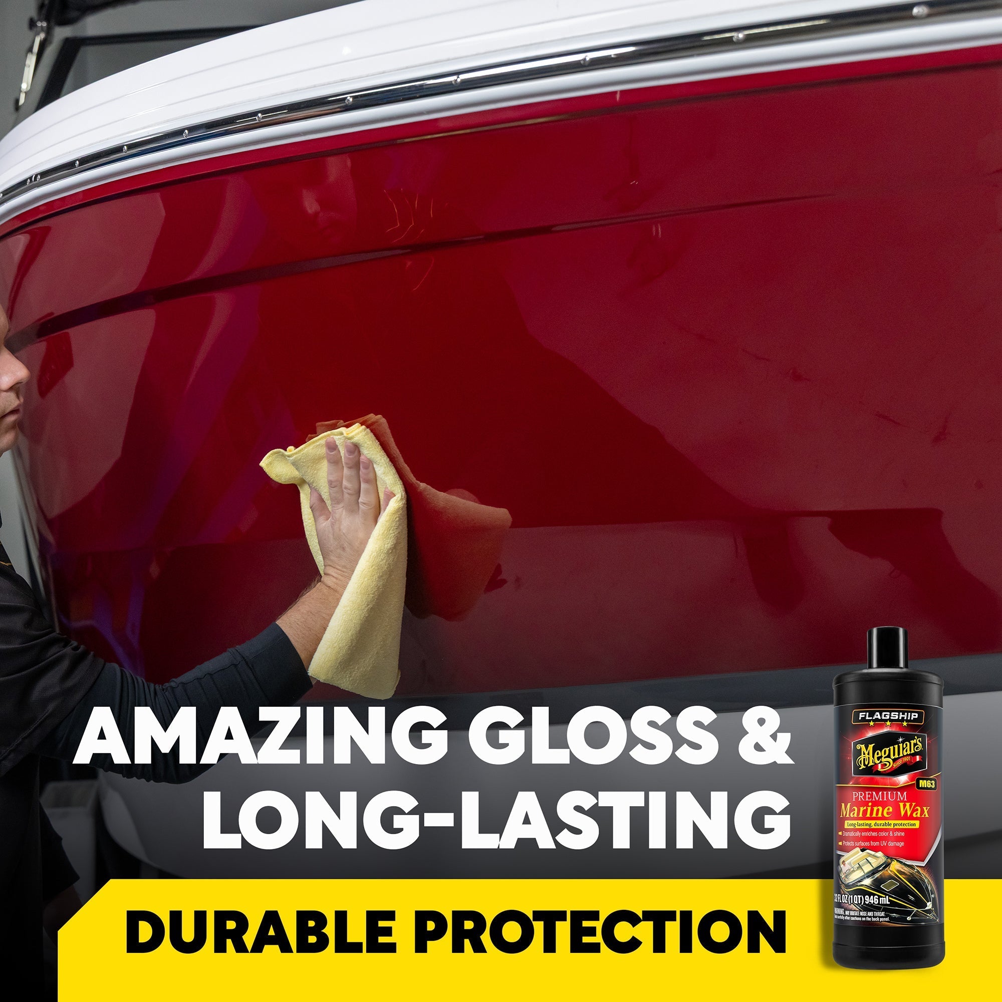 Meguiar's Flagship Premium Marine Wax, M6332 - 32 oz.