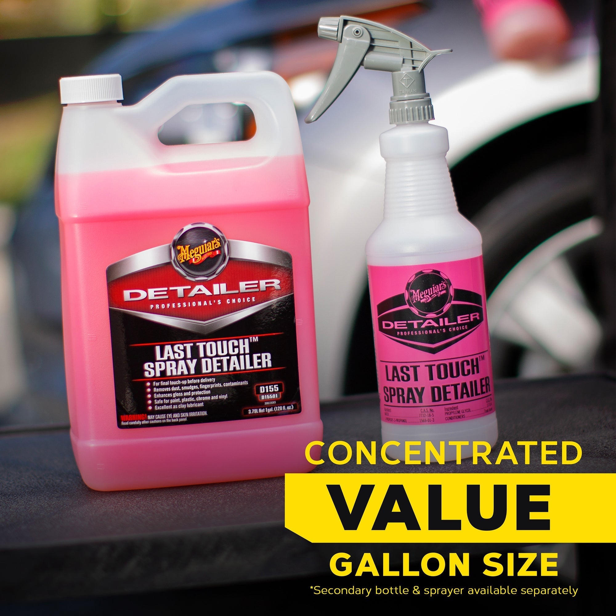 Meguiar's Last Touch Spray Detailer, D15501 - 1 gal.