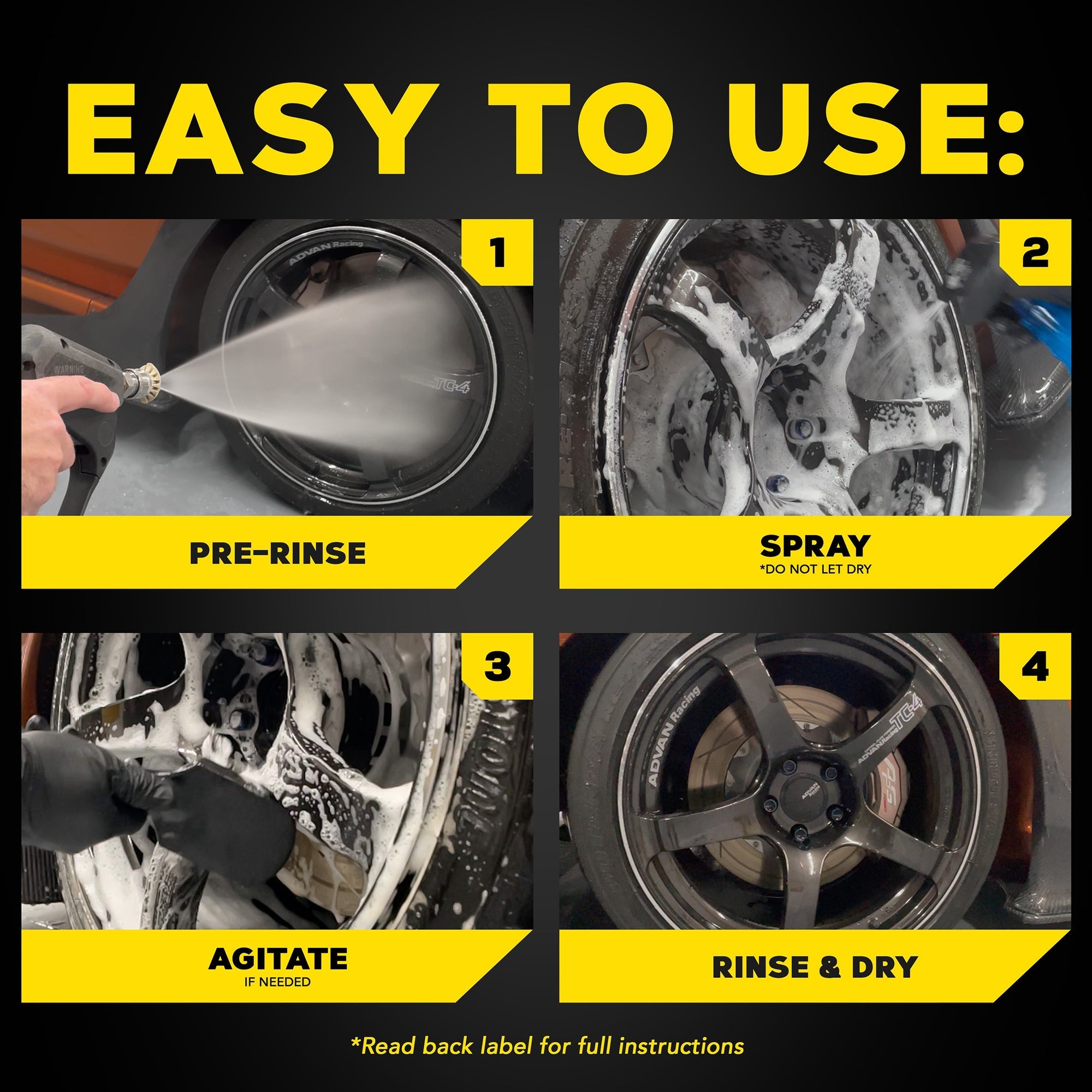 Meguiar's Hot Rims Aluminum Wheel Cleaner, G14324 - 24 oz.