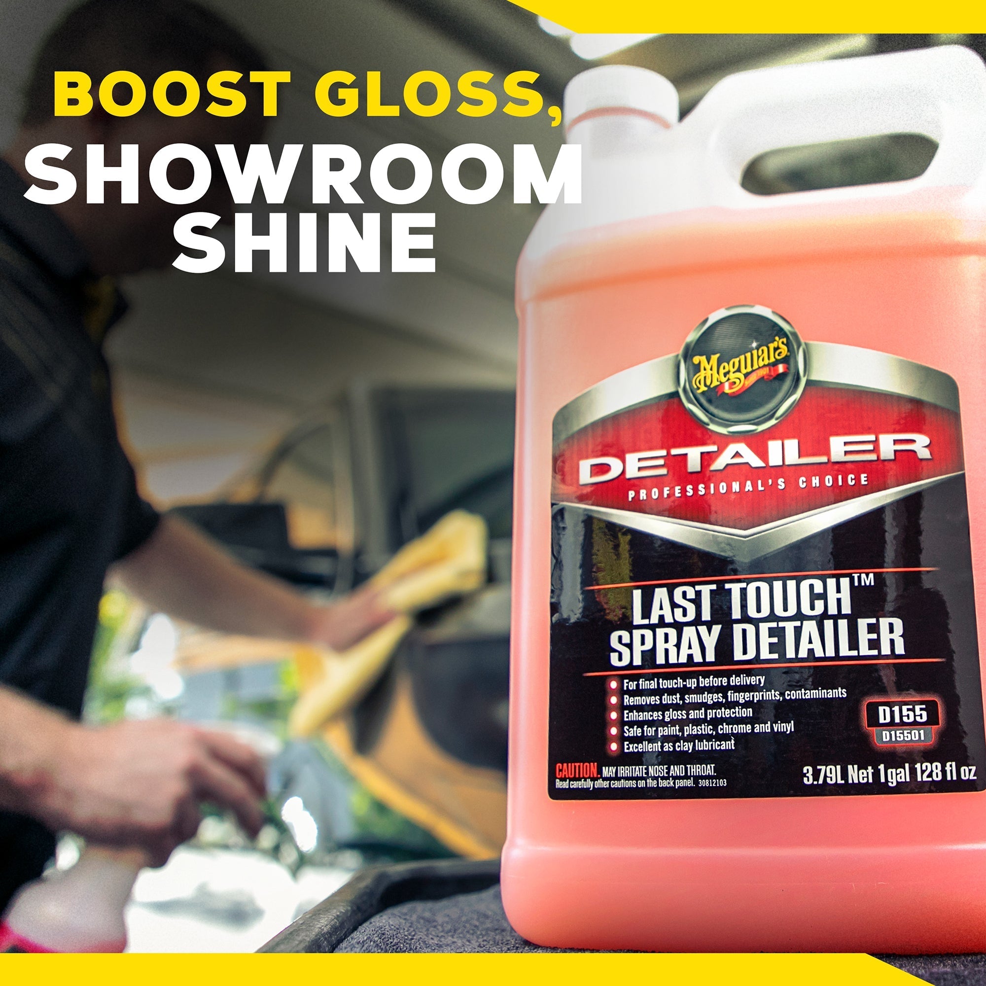 Meguiar's Last Touch Spray Detailer, D15501 - 1 gal.