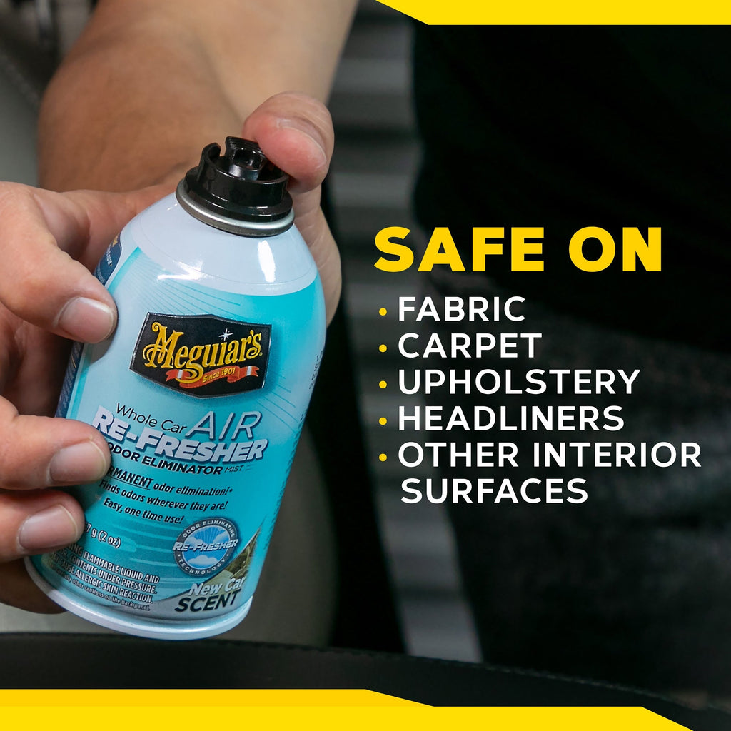 Meguiar's Whole Car Air Refresher Odor Eliminator, G16402 - New Car Scent