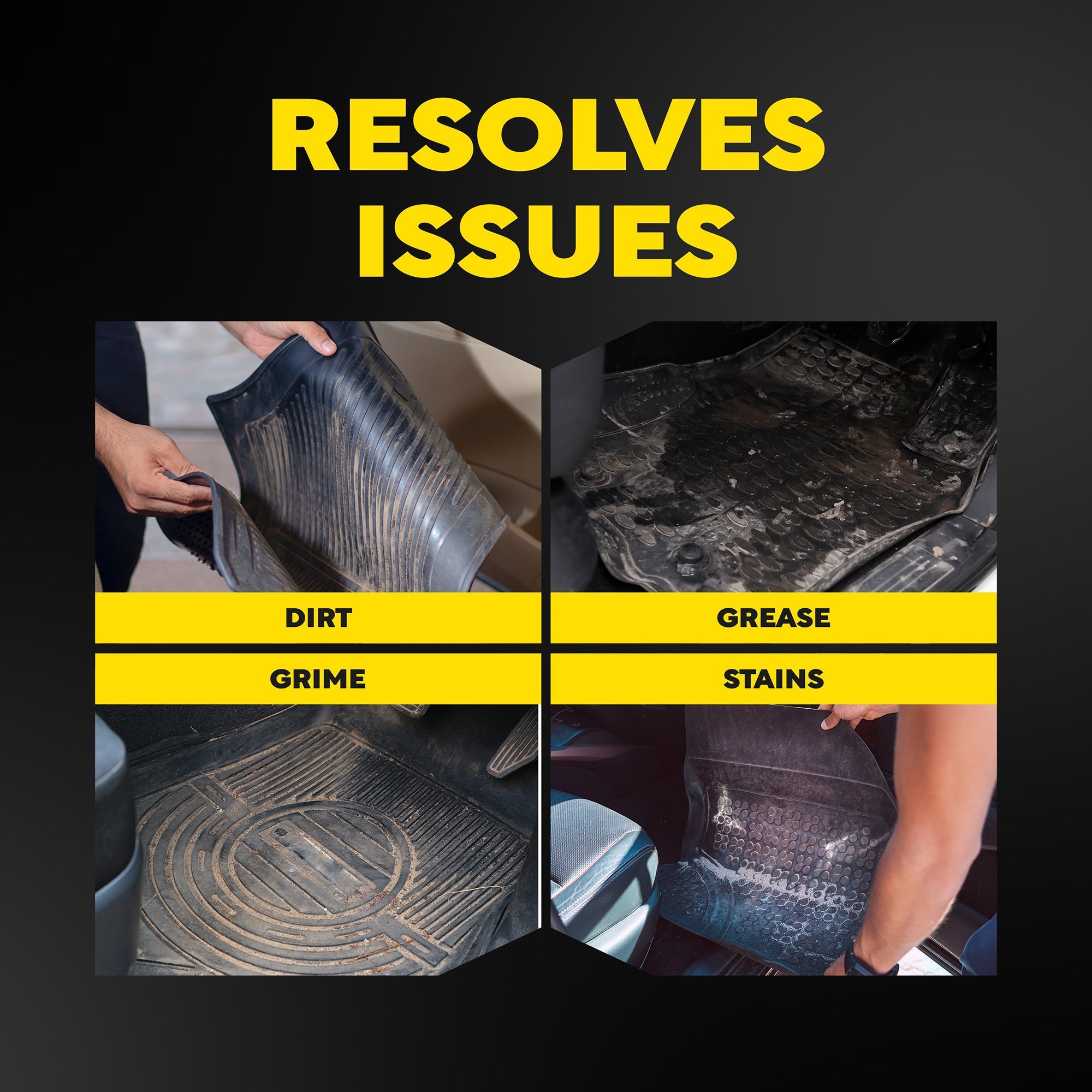 Meguiar's Quik Solutions All-Weather Floor Mat Kit
