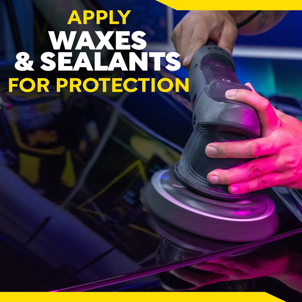 Meguiar's Professional Foam Finishing Pads, M6FFP2 - 6", Black (2 pack)