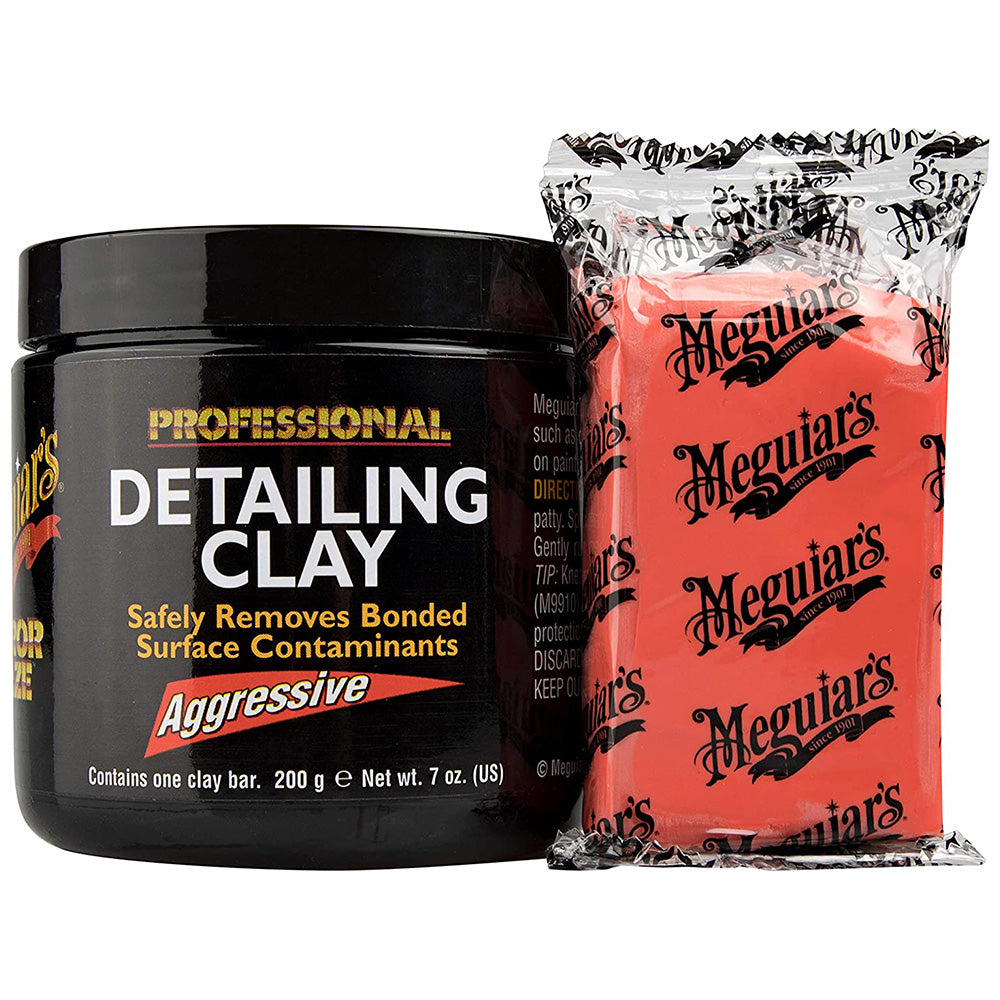 Meguiar's Professional Detailing Clay, C2100 - Aggressive, Red