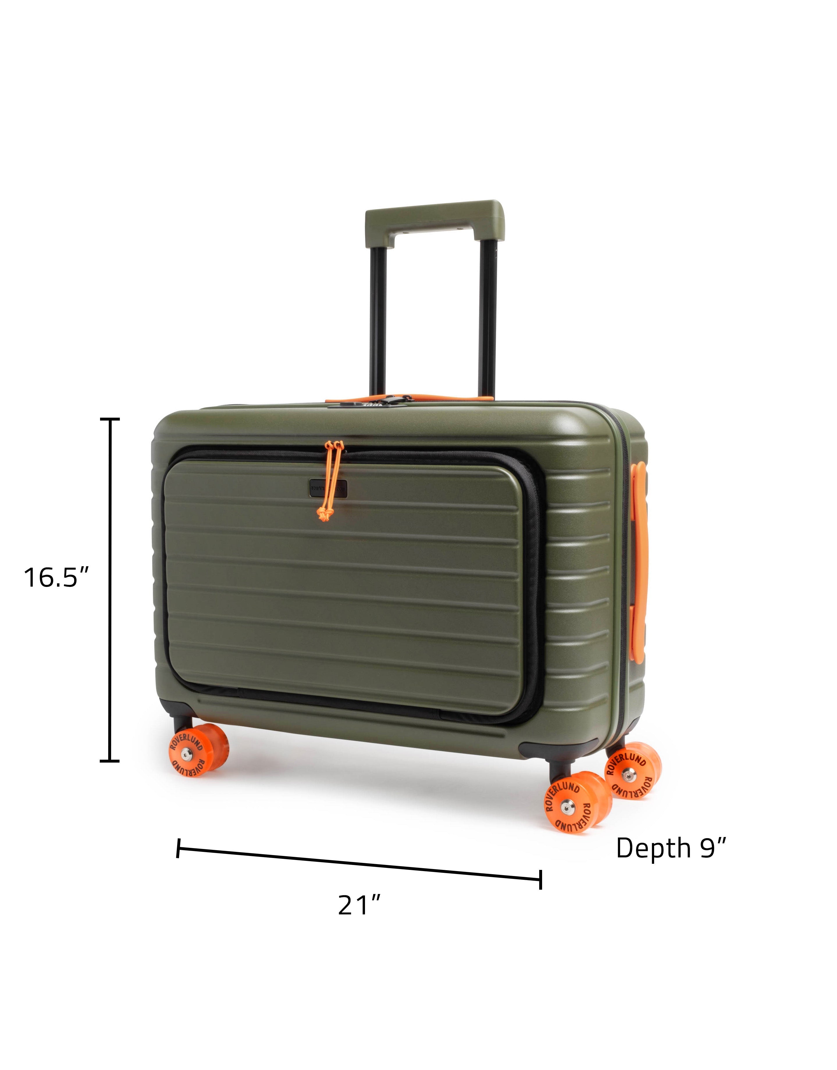 READY-TO-ROLL CARRY-ON SUITCASE