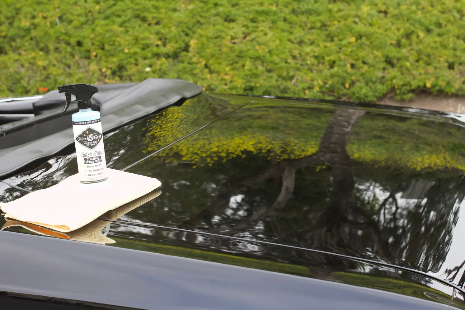 Shine 4 Good Quick Shine Ceramic Spray Wax - 16 oz.