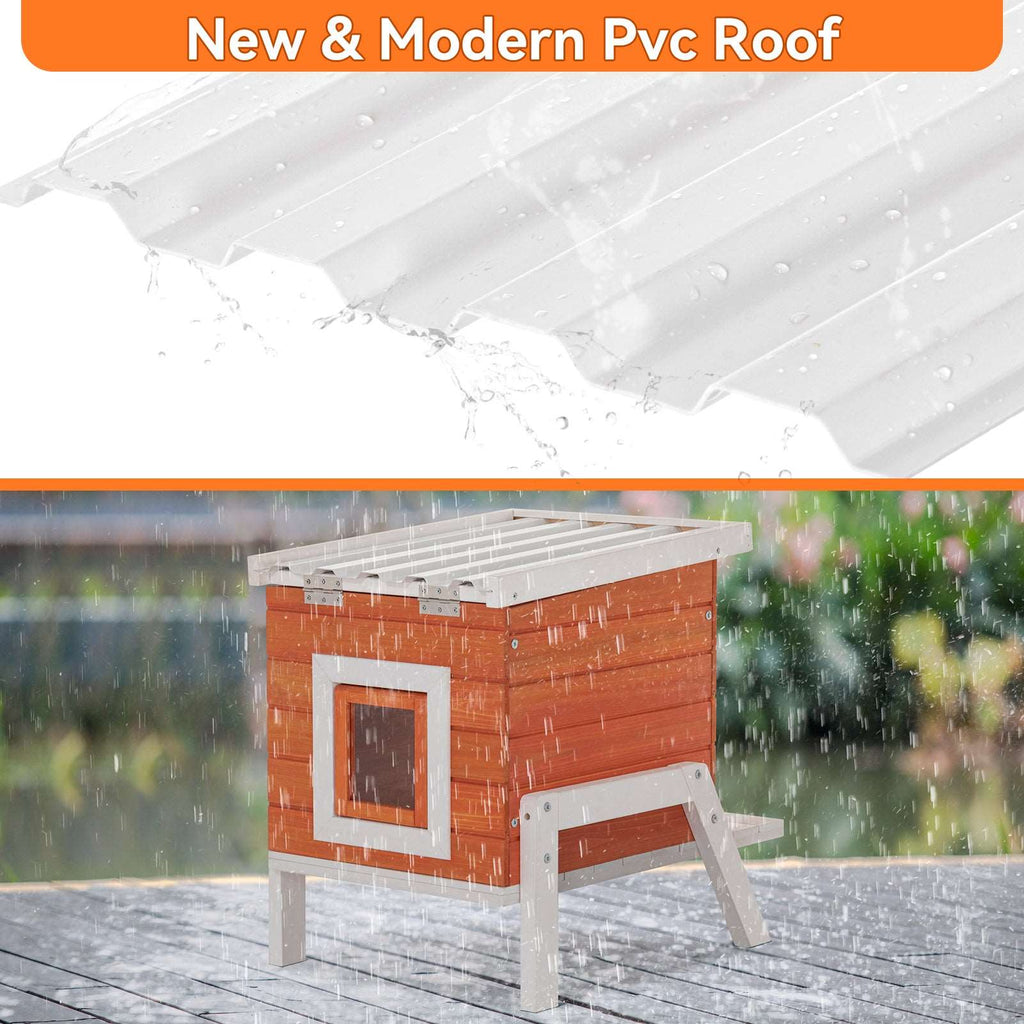 PETSFIT Heated Cat House For Outside