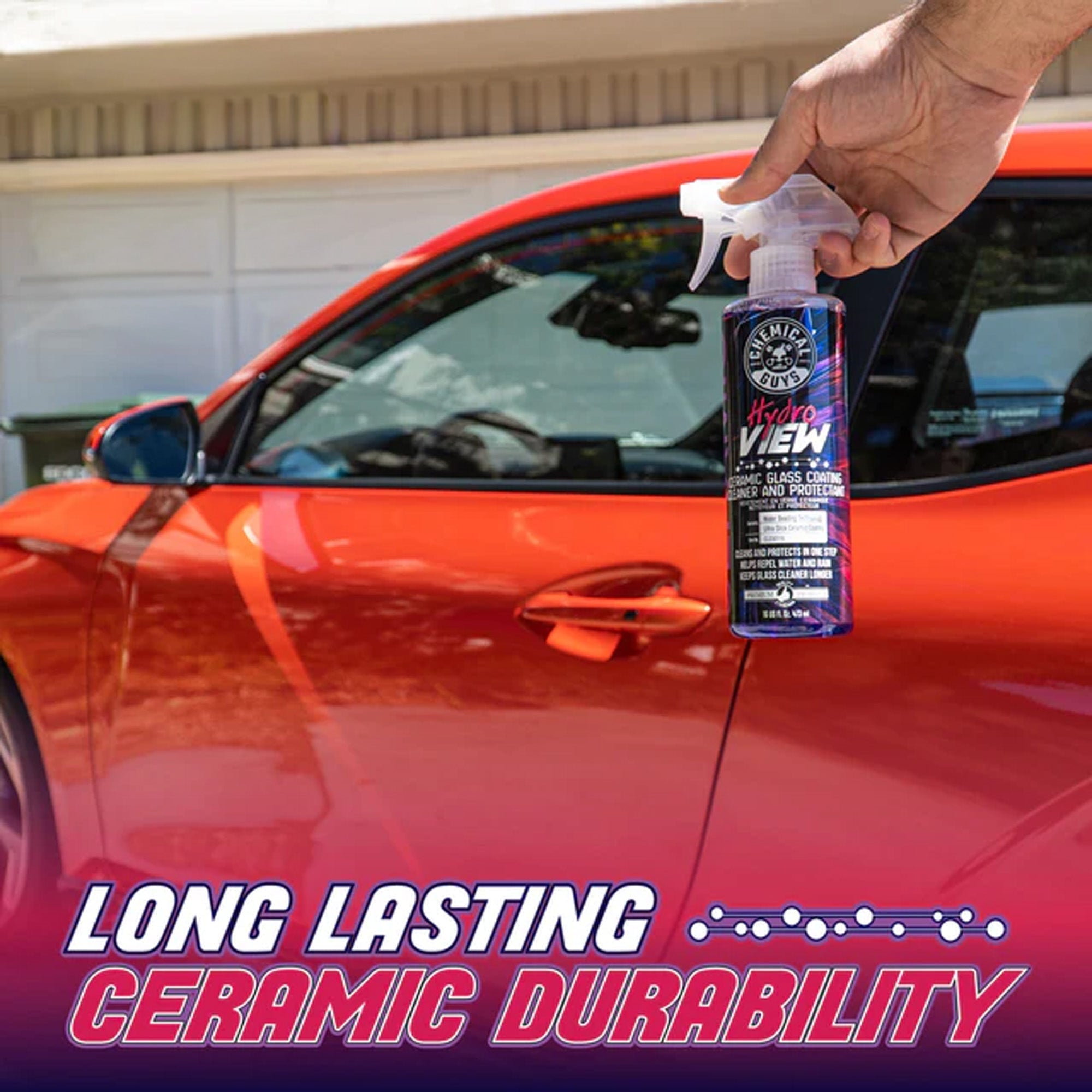 HydroView Ceramic Glass Cleaner & Coating