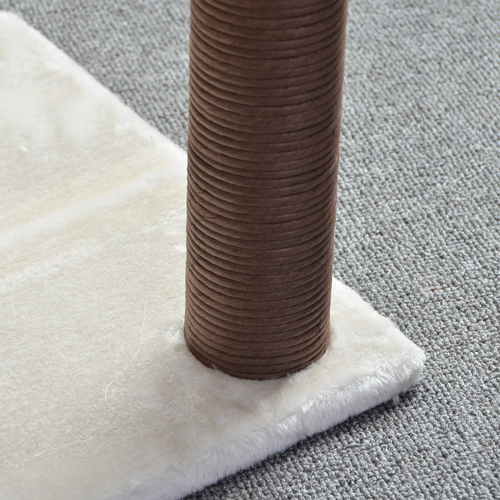 Catry Nirvana Cat Tree with Cat Hammock and Feather Toy