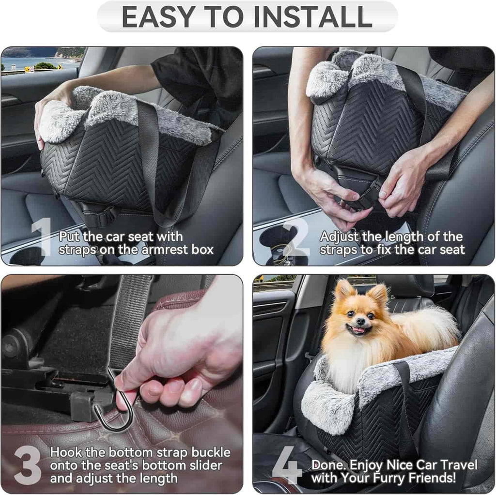 PETSFIT Center Console Dog Car Seat