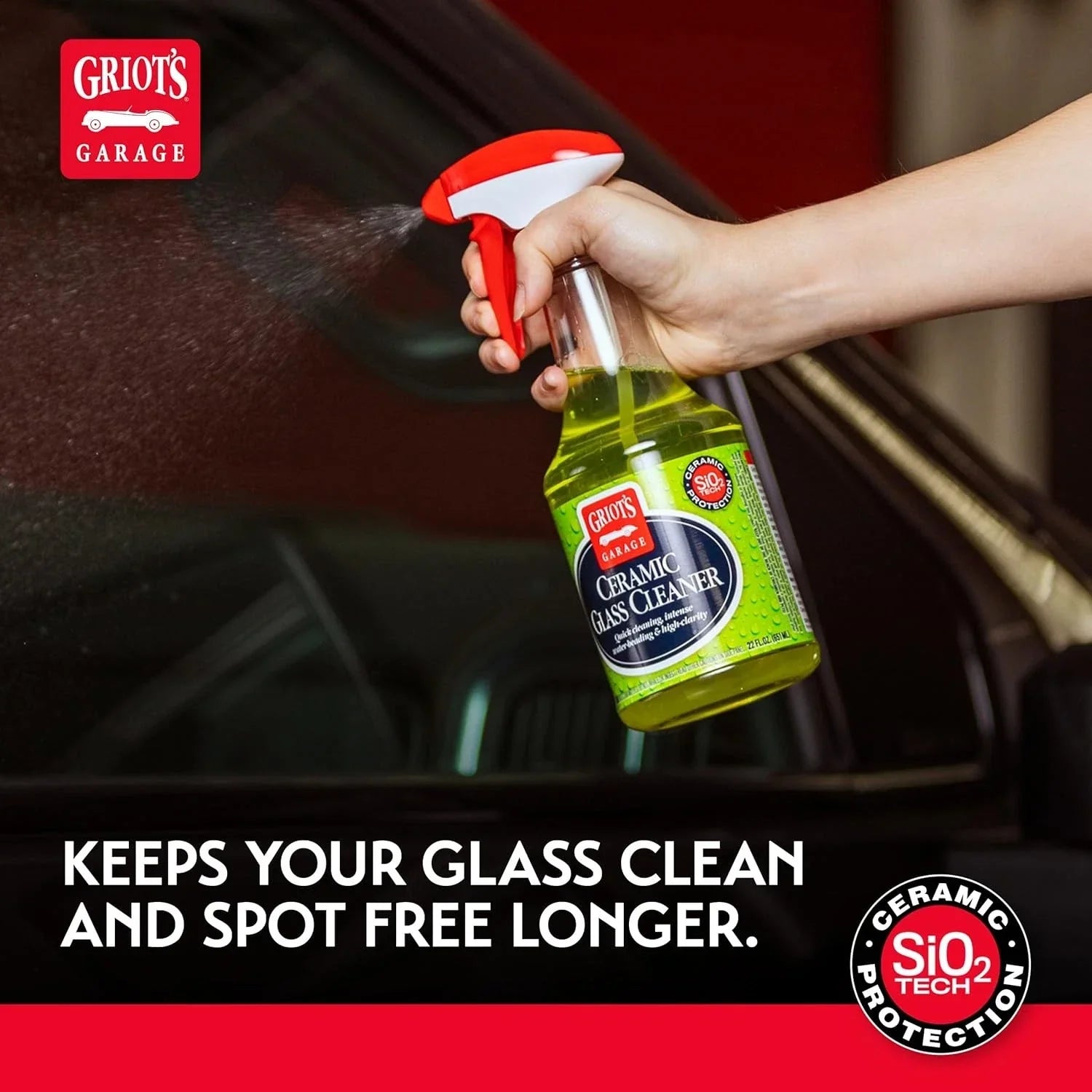 Griot's Garage Ceramic Glass Cleaner - 22 oz.