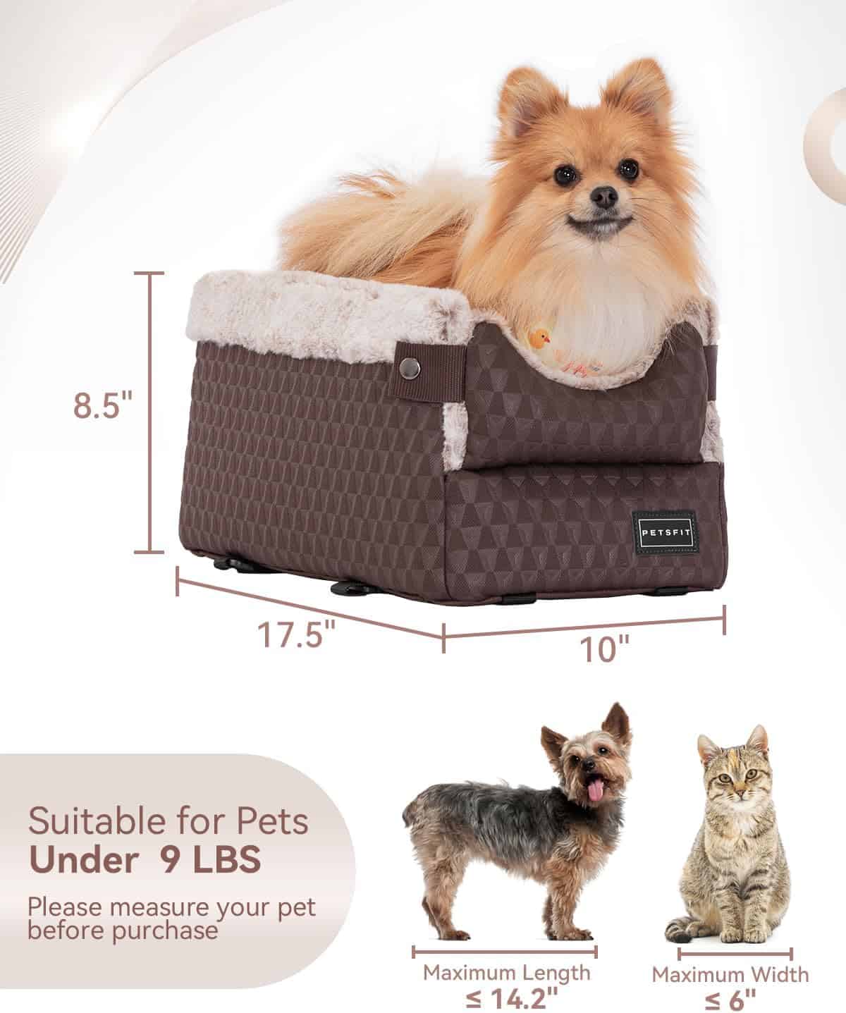 PETSFIT Console Dog Car Seat