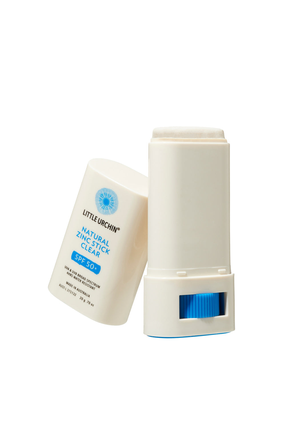 Little Urchin Natural Zinc Stick Clear - 20g