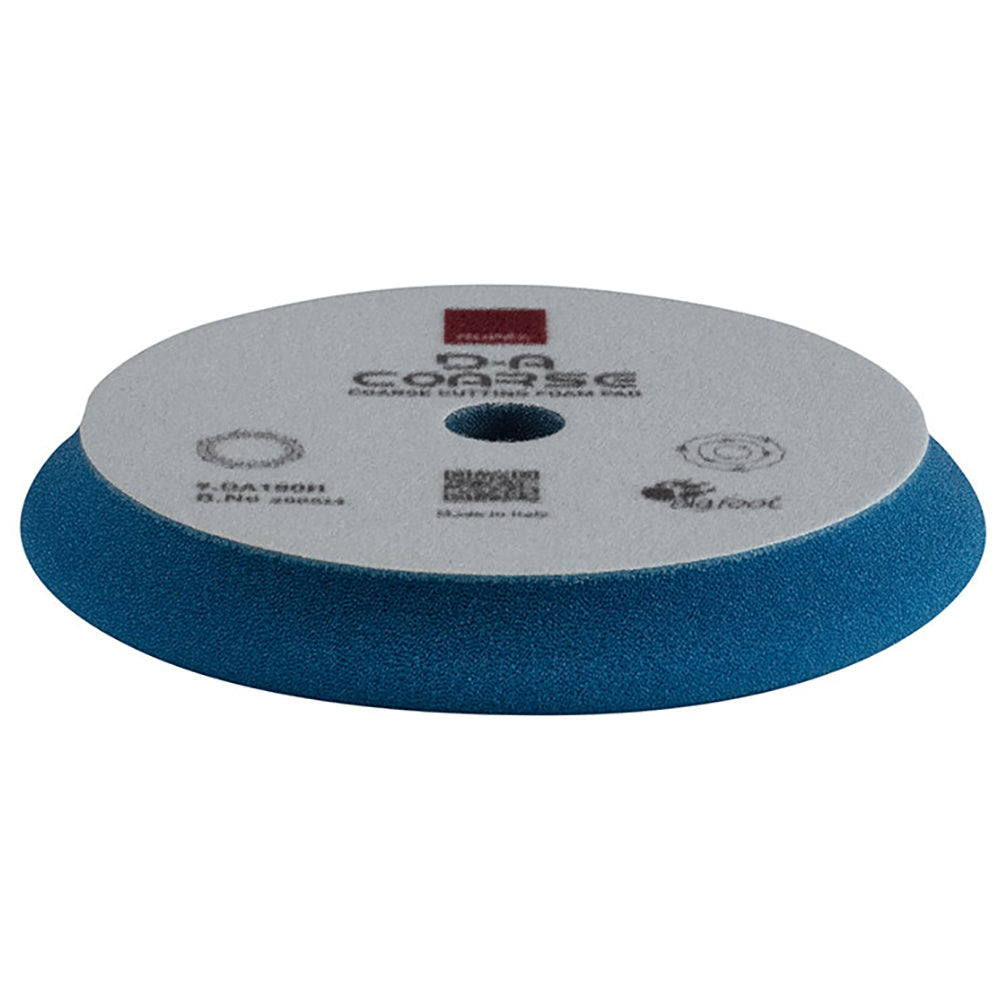 RUPES D-A Coarse Foam Cutting Pad, 9.DA180H - 6", Blue