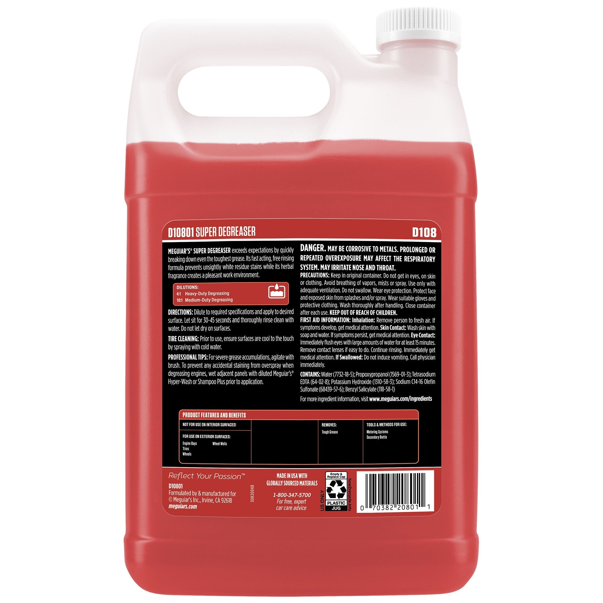 Meguiar's Super Degreaser, D10801 - 1 gal.