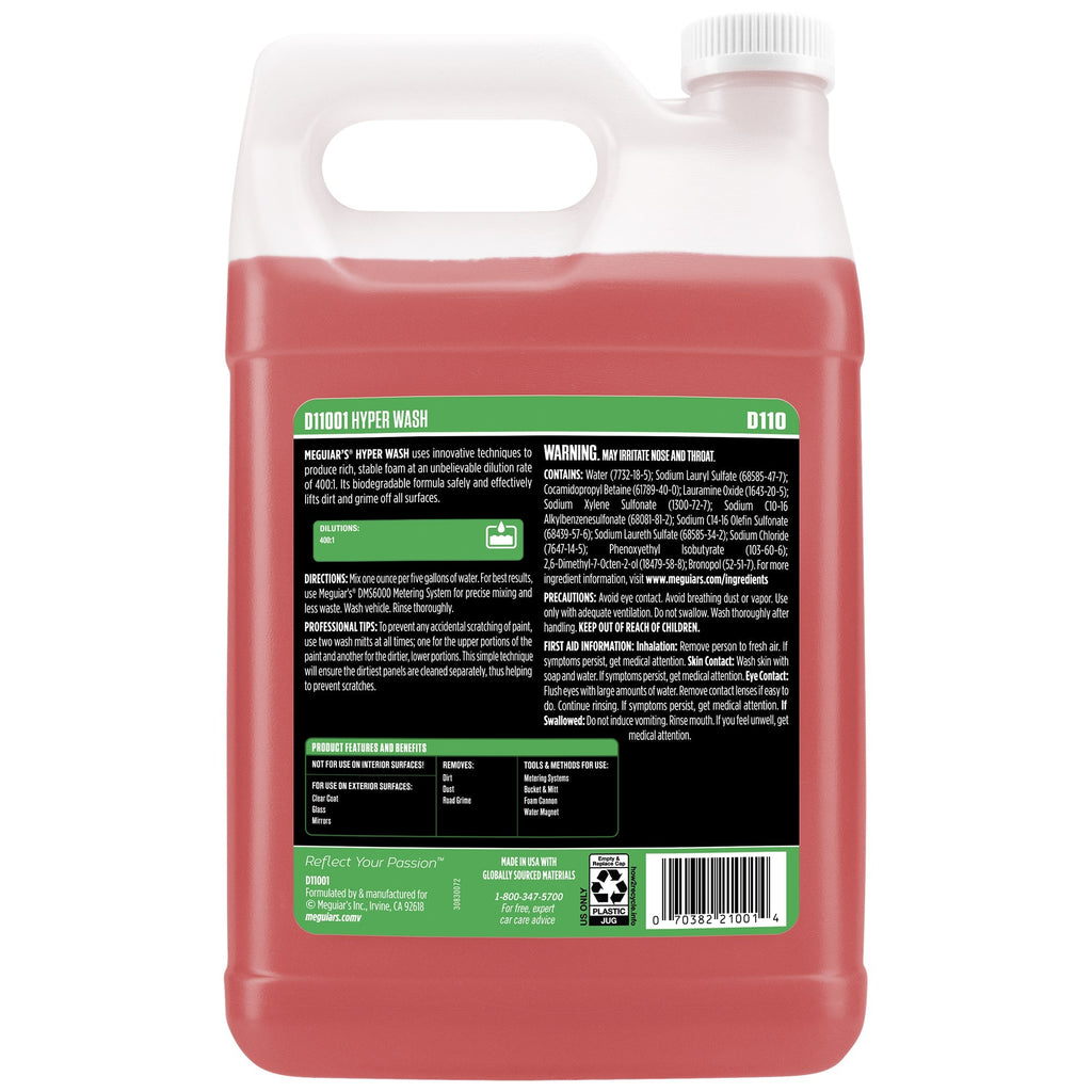 Meguiar's Hyper Wash, D11001 - 1 gal.