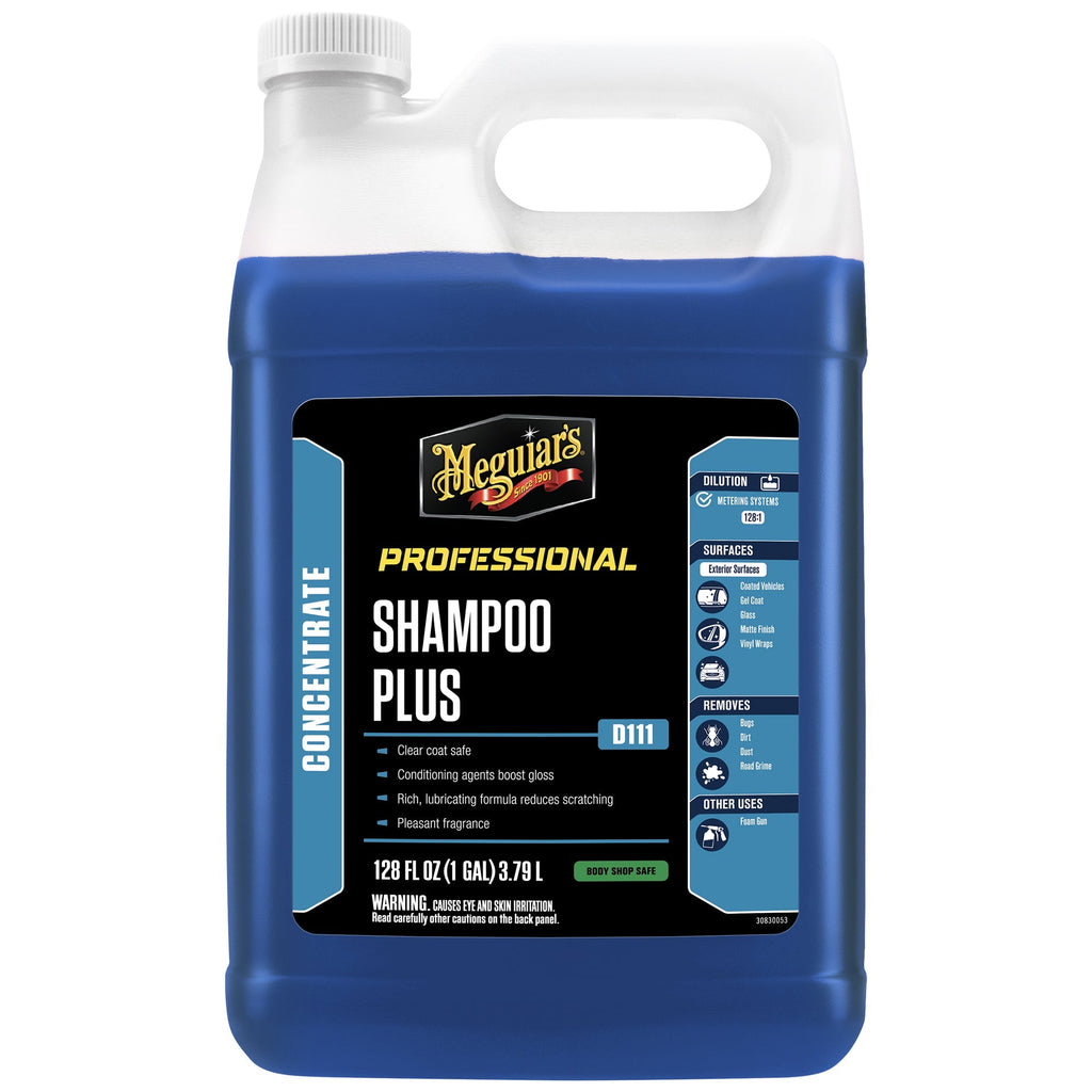 Meguiar's Shampoo Plus, D11101 - 1 gal.
