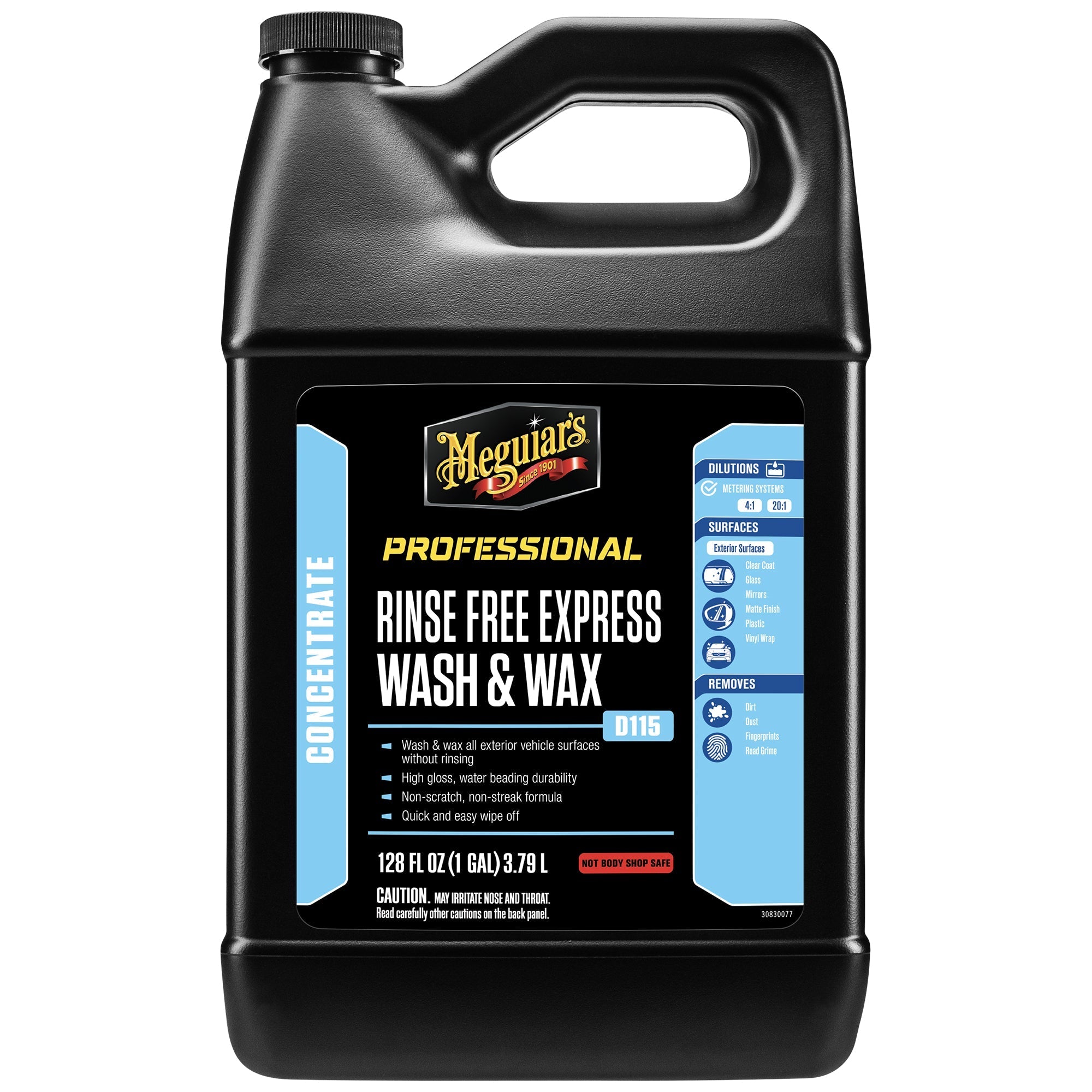 Meguiar's Rinse Free Express Wash & Wax, D11501 - 1 gal.