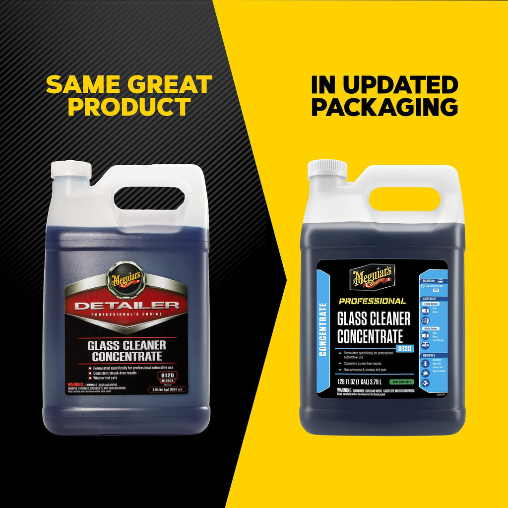 Meguiar's Glass Cleaner Concentrate, D12001 - 1 gal.